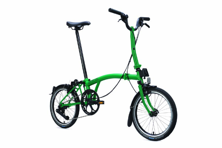 Brompton c line in grün