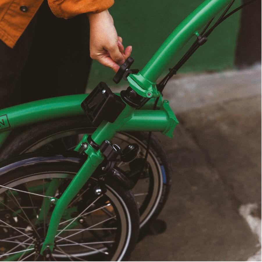 Das Brompton ist enorm hochwertig verarbeitet