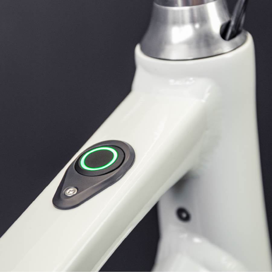 Ein Knopfdruck genügt um Dir unterwegs zusätzliche Kraft zu verleihen