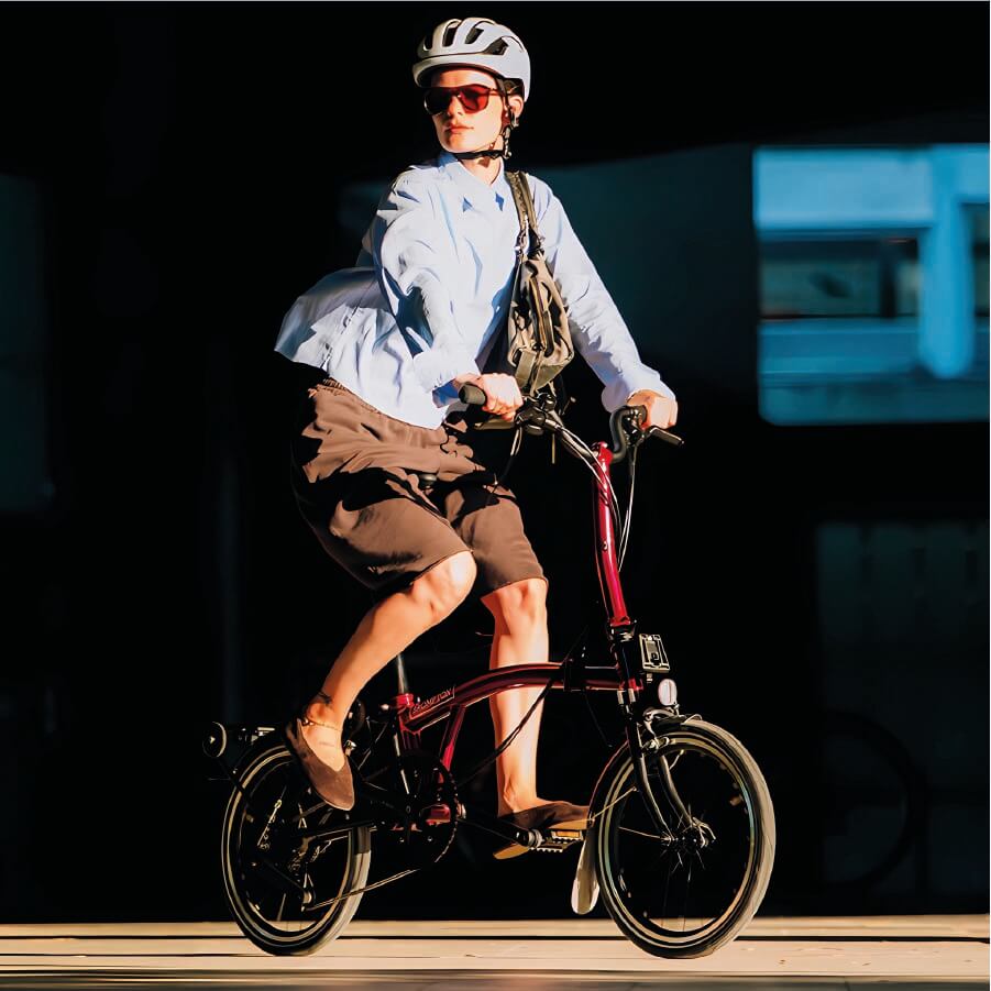 Leicht, schnell und agil. Das sind die Worte, die das Brompton P Line optimal beschreiben