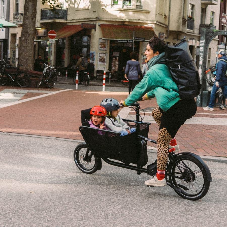 Mit dem passenden Zubehör wird selbst Deine Familienmobilität zum Kinderspiel