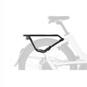 optionaler Gepäckträger auch für Packtaschen