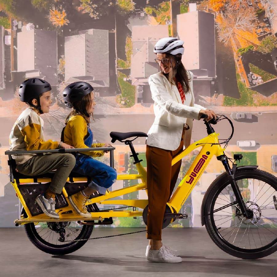 Das Yuba Spicy Curry ist das erste Longtail in unserer Lastenrad Galerie