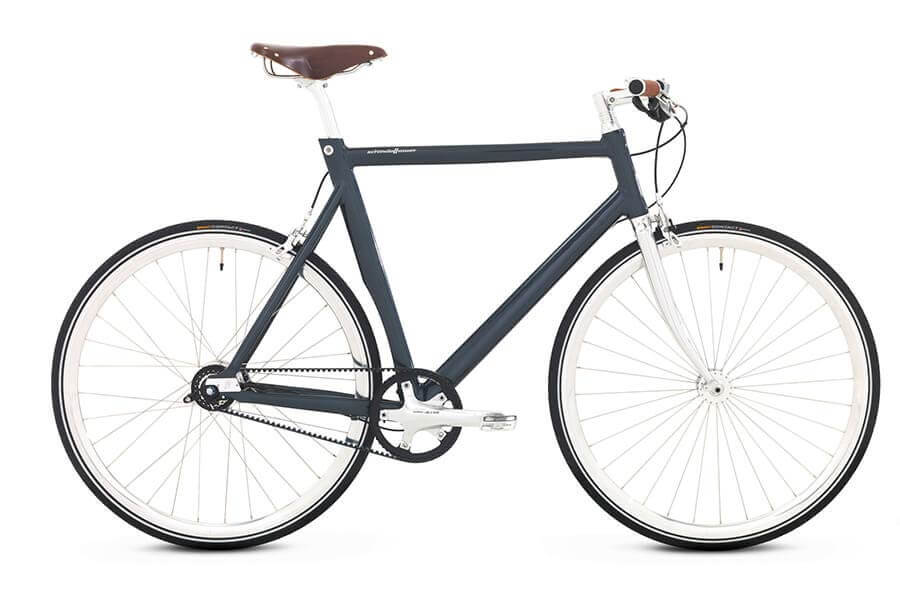 das Fahrrad Schindelhaue Ludwig in Farbe mitternachtsblau