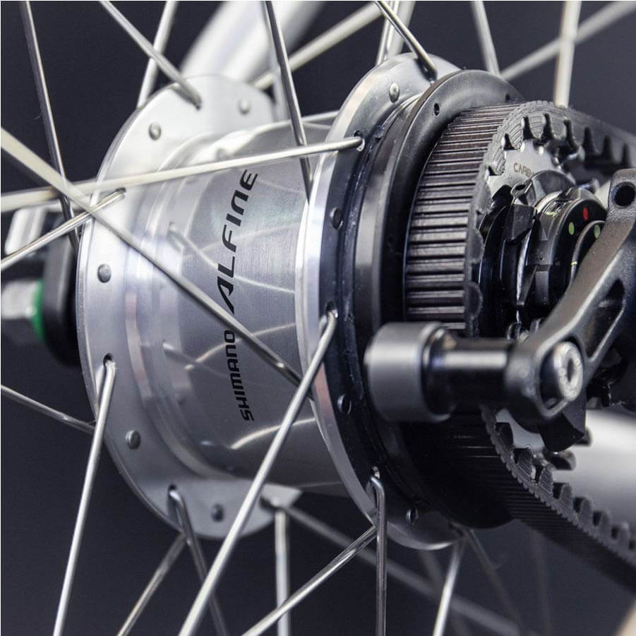 die Shimano Alfine Schaltung mit 8- bzw. 11-Gänge von Schindelhauer Ludwig